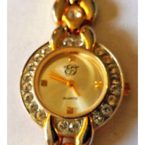 Bundle of 4 Gold tone watches NWOT heavy links - Picture 8 of 8